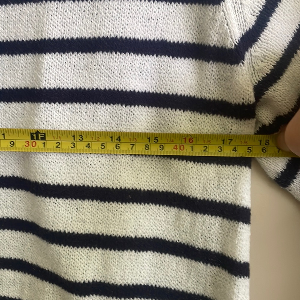 Lilly Pulitzer Petrina Sweater Coastal Shell Stripe - Picture 8 of 9